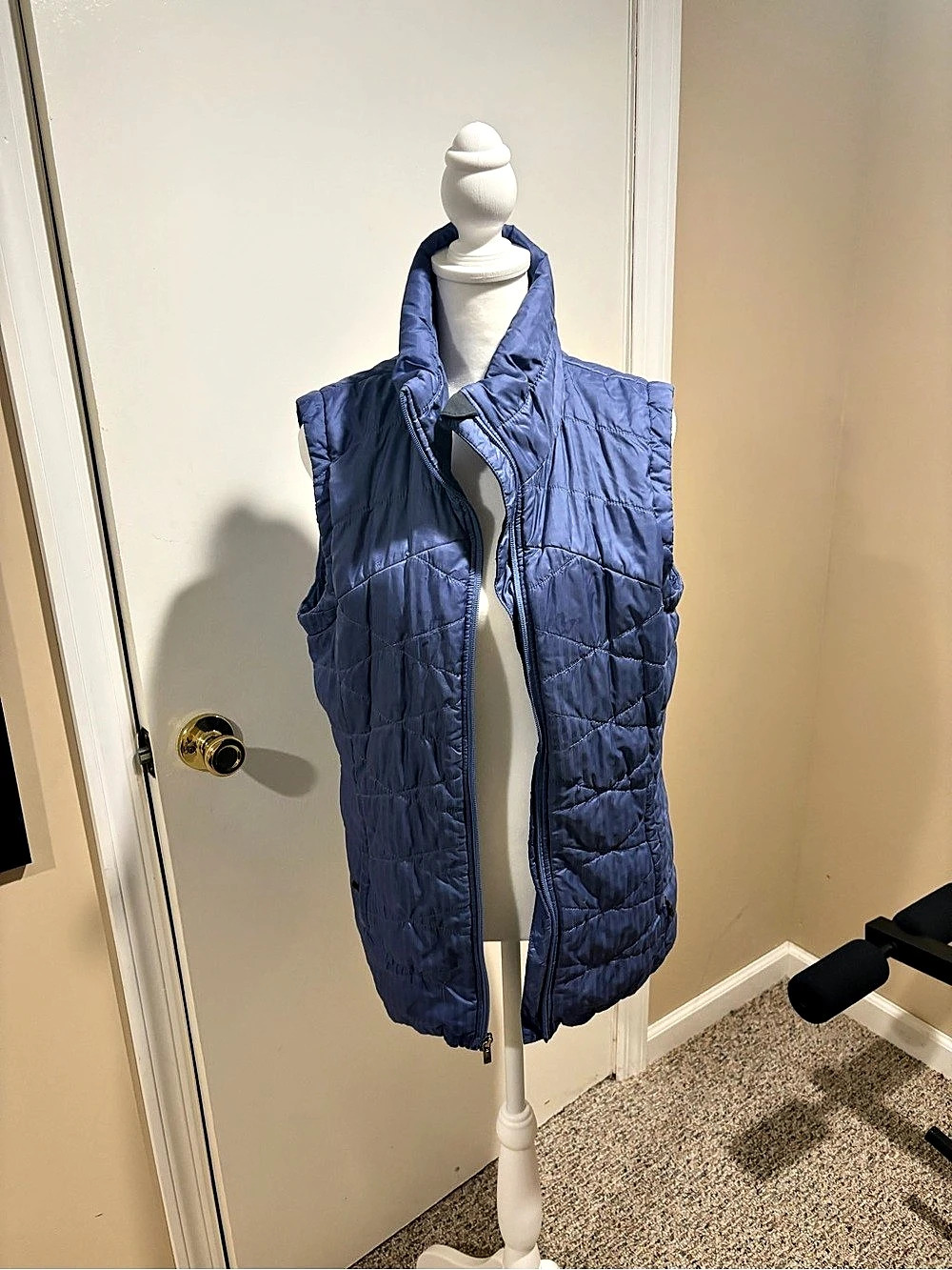 Columbia Omni-Heat Insulated Puffer Vest in Blue